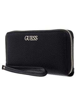 Portafoglio Guess Alby in Pelle SLG Nero Donna