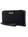 Portafoglio Guess Alby in Pelle SLG Nero Donna