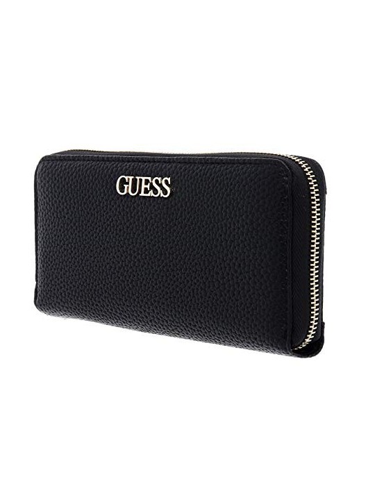 Portafoglio Guess Alby in Pelle SLG Nero Donna