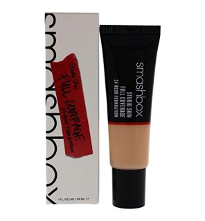 Smashbox Studio Skin High Coverage Liquid Foundation 1 Light Cool with Peach Undertones 30ml Women