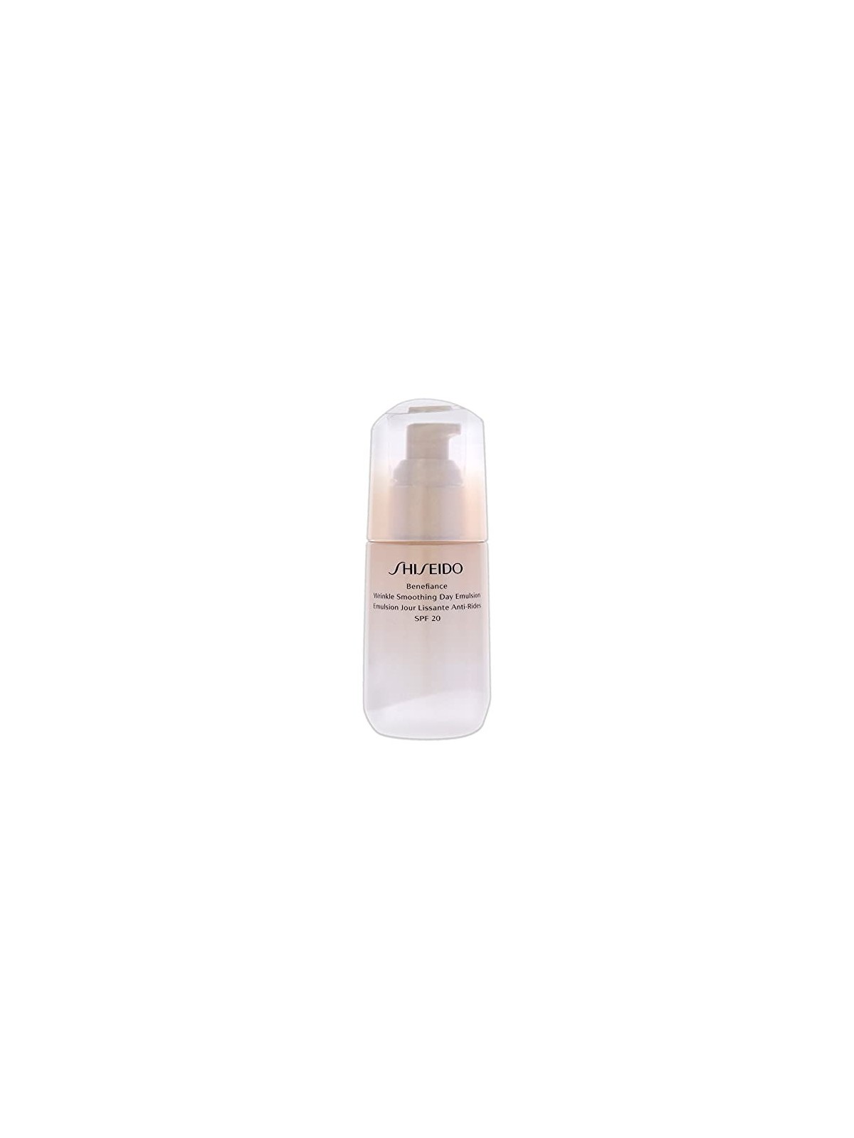 Emulsione giorno Shiseido Benefiance Wrinkle Smoothing SPF20 donna 75ml