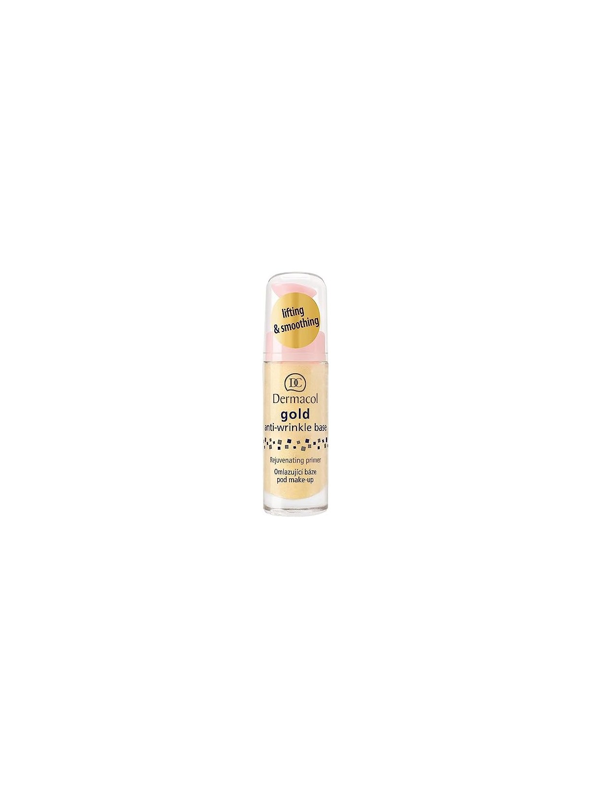 Dermacol Base antirughe dorata Base ringiovanente sotto il trucco con oro donna 20ml