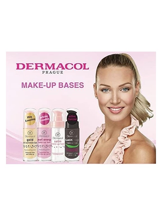 Dermacol Base antirughe dorata Base ringiovanente sotto il trucco con oro donna 20ml