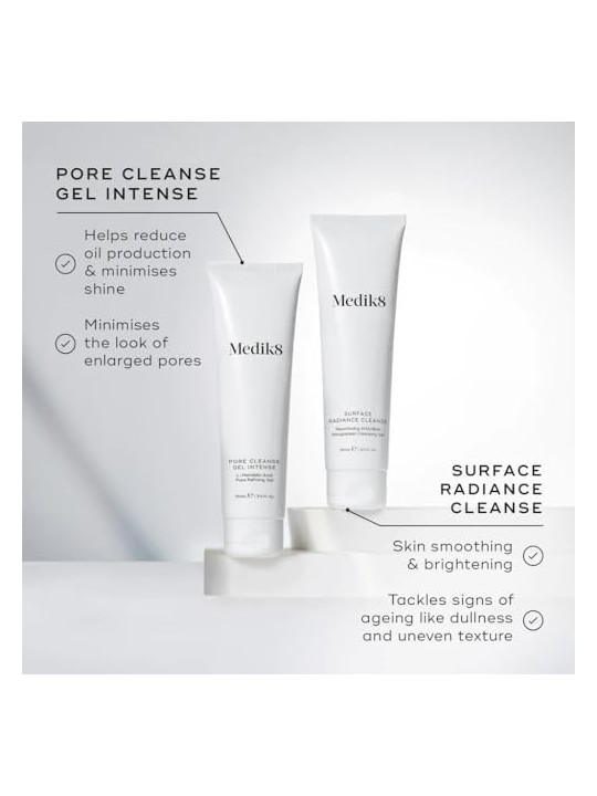 Gel di Pulizia Intenso per Pori Medik8 150ml