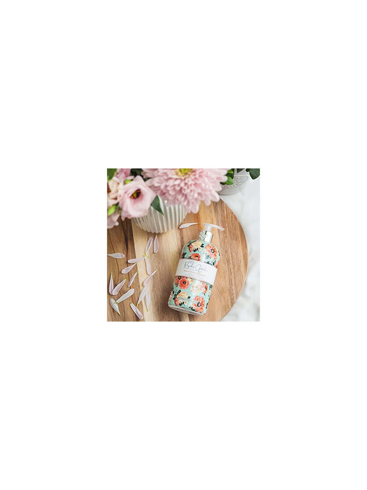 Sapone Liquido per le Mani Royale Garden Pesca Peonia Gelsomino donna 500ml