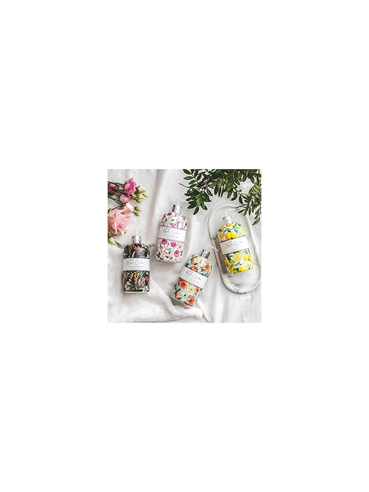 Sapone Liquido per le Mani Royale Garden Pesca Peonia Gelsomino donna 500ml