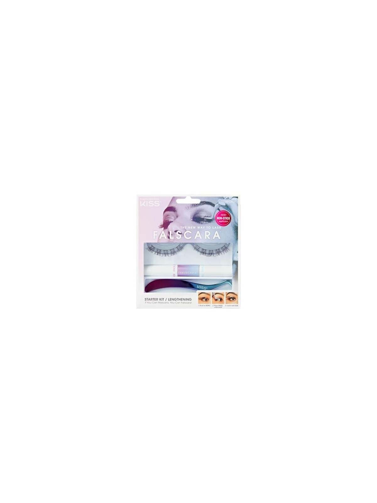 Kit per applicazione ciglia finte KISS