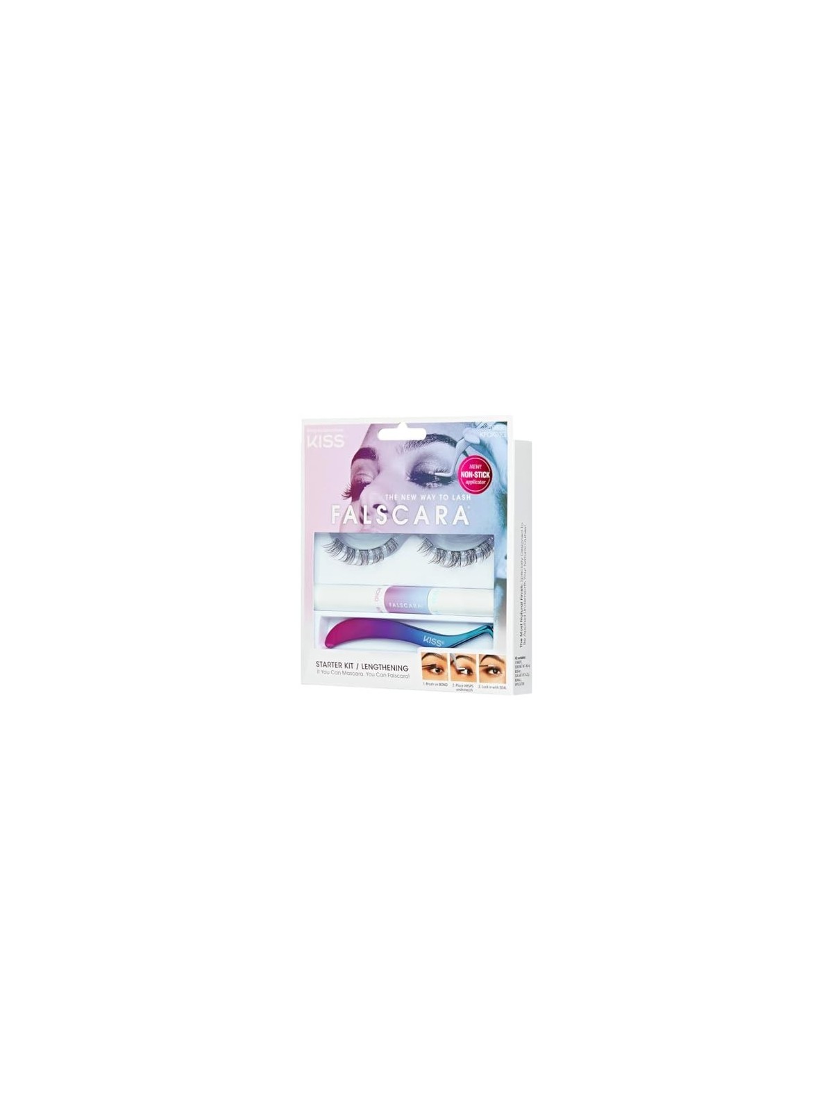 Kit per applicazione ciglia finte KISS