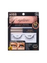 Kiss My Face Kit eyeliner e ciglia magnetiche Ciglia finte magnetiche con eyeliner donna 01 Lure