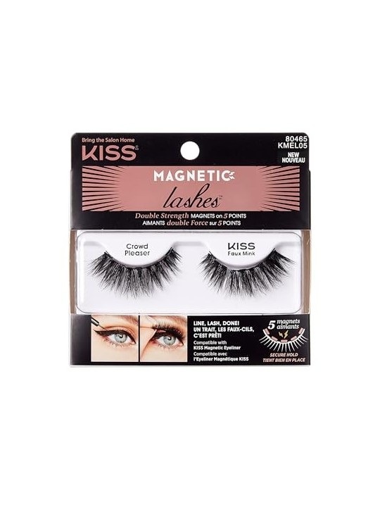 Ciglia Magnetiche Kiss My Face Double Strength - Alghe Magnetiche 05 Crowd Pleaser