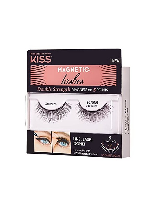 Ciglia Magnetiche Kiss My Face Double Strength - Alghe Magnetiche 04 Tantalize