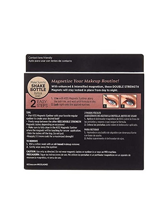 Ciglia Magnetiche Kiss My Face Double Strength - Alghe Magnetiche 04 Tantalize