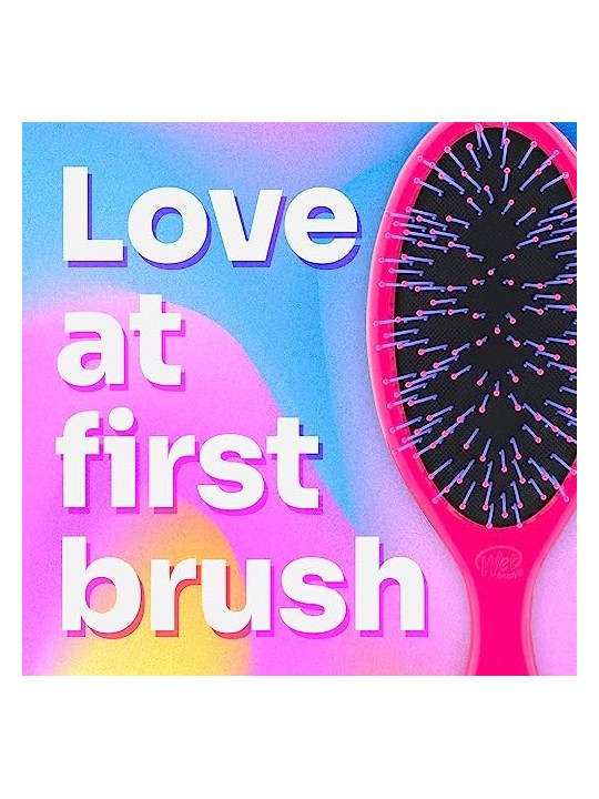 Wet Brush Districante per capelli spessi Custom Care rosa donna