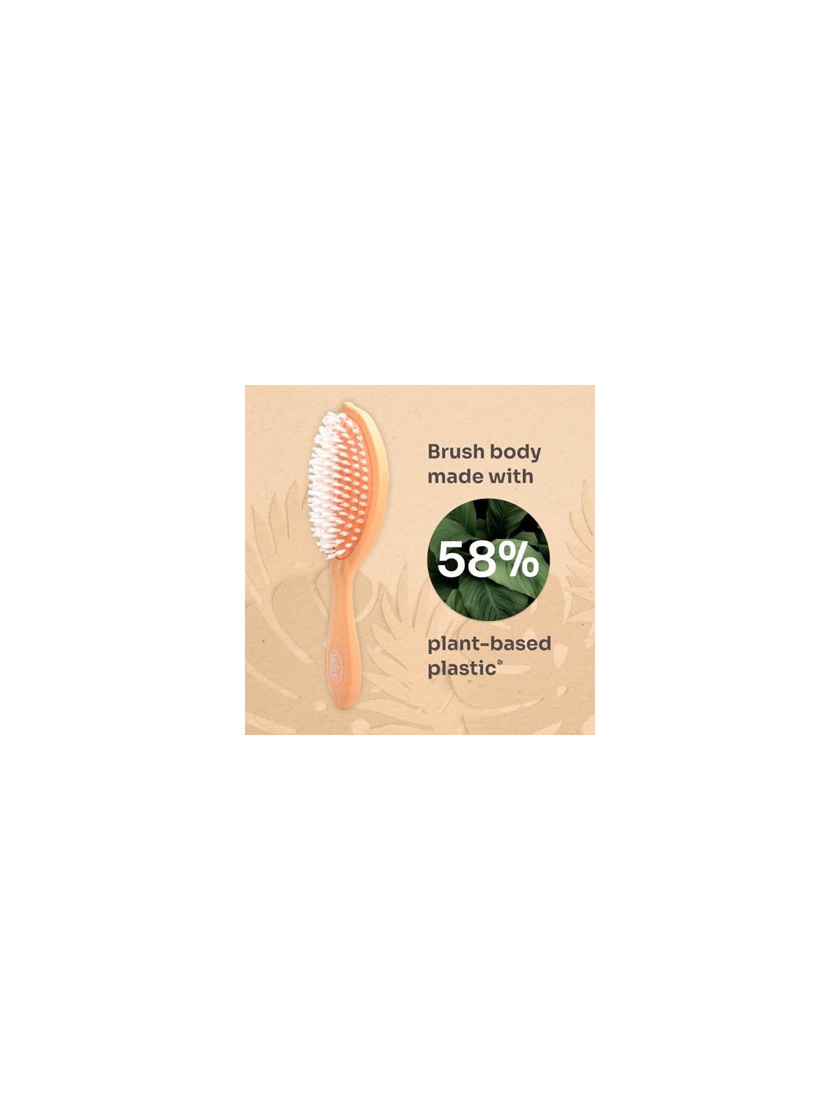 Spazzola Wet Brush Go Green al Cocco
