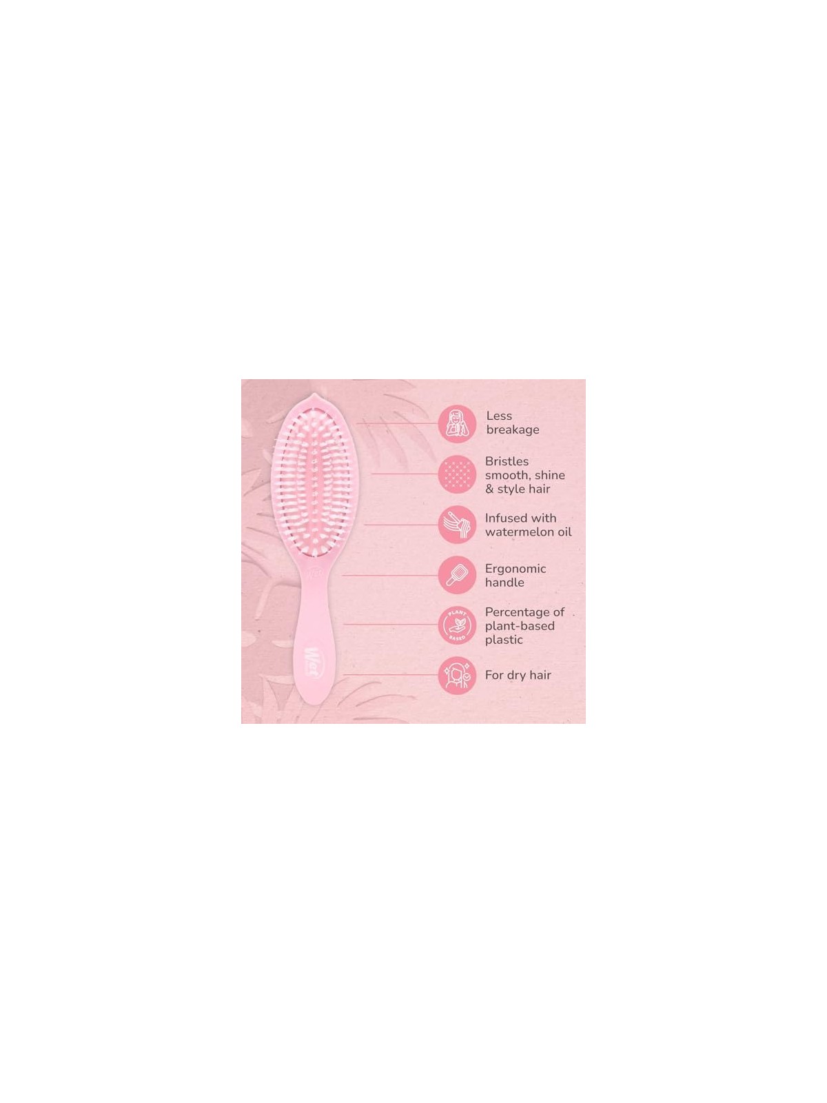 Wet Brush Pennello Go Green per trattamento e lucentezza allanguria donna