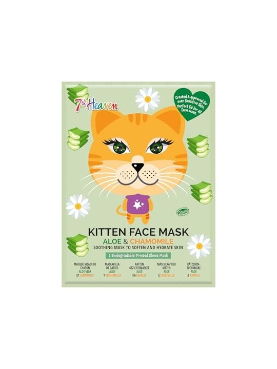 Maschera Viso Unisex ANIMAL KITTEN