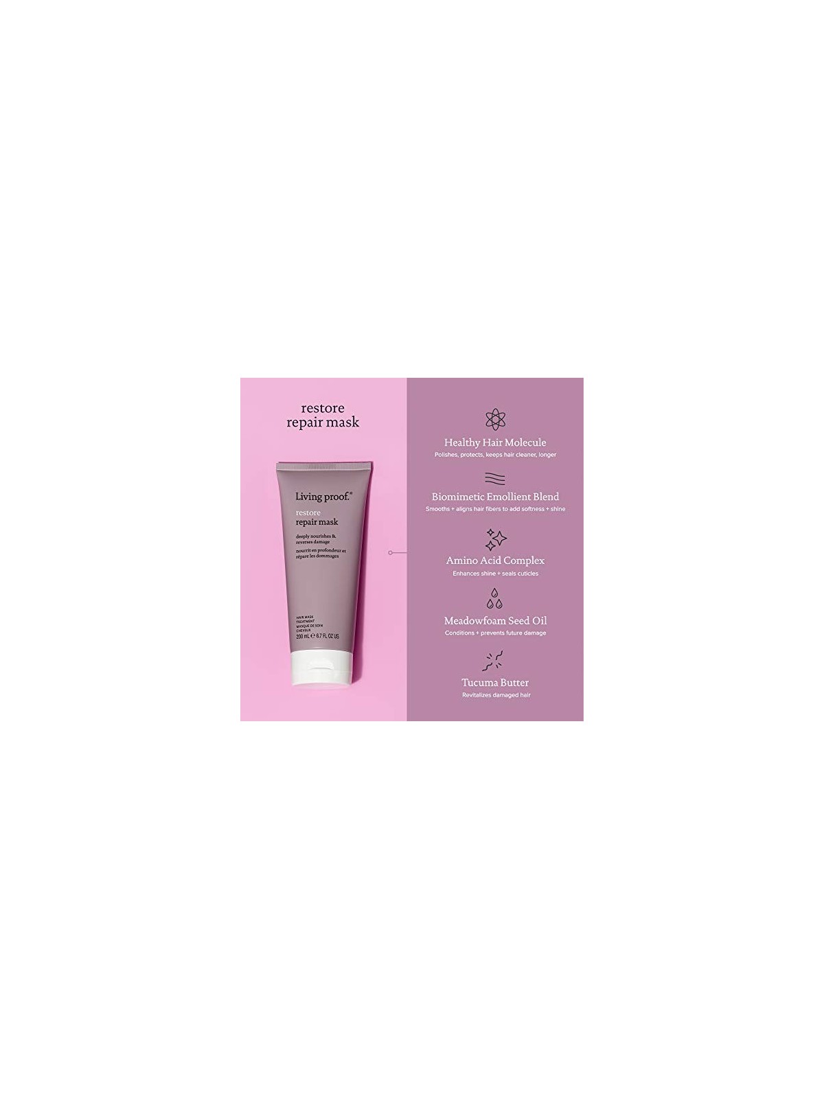 Maschera Riparazione Capelli 200ml