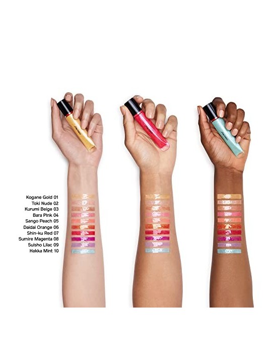 Shiseido Shimmer Gel Gloss 04 Bara Pink