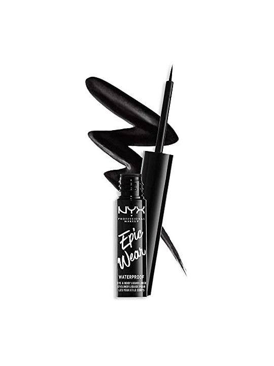 Nyx Professional Make Up EPIC WEAR eyeliner liquido impermeabile nero unisex