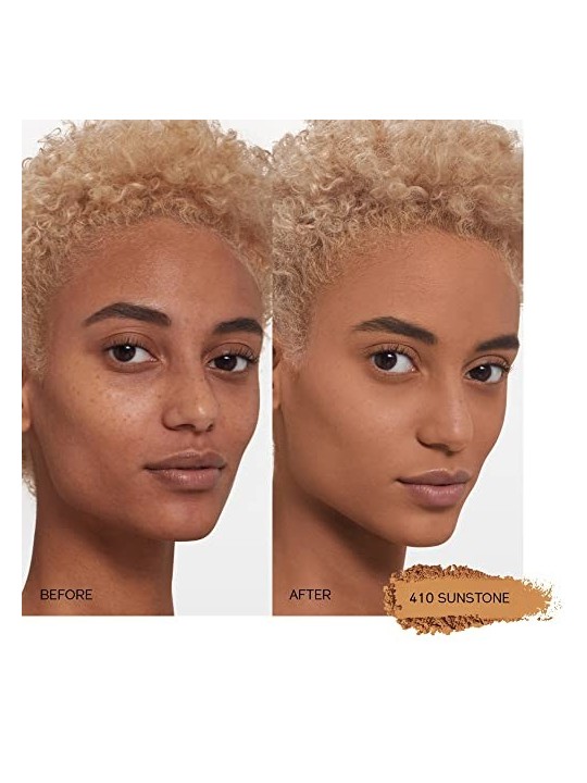 Shiseido Synchro Skin AutoRinfrescante Fondotinta in Polvere Finitura Personalizzata Trucco in Polvere 9 g 410 Sunstone donna