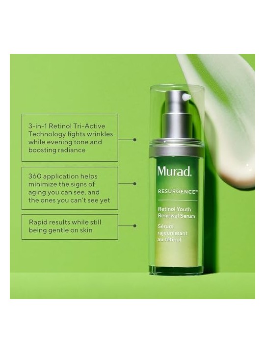 Murad Retinol Youth Renewal Serum donna 30ml Murad www.essenzetotalstyle.com 
