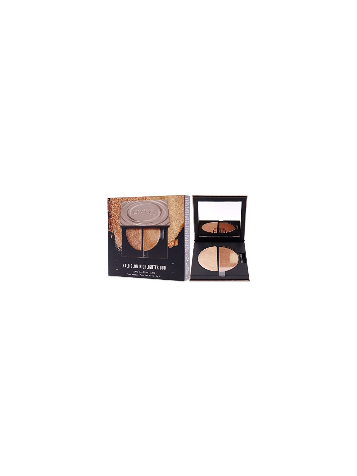 Smashbox Halo Healthy Glow Palette Illuminante Evidenziatore Perla Dorata 5 g donna