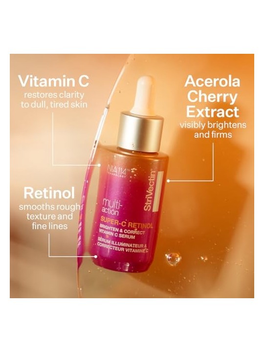 Siero Viso Strivectin Super-C Retinol Brighten & Correct 30ml