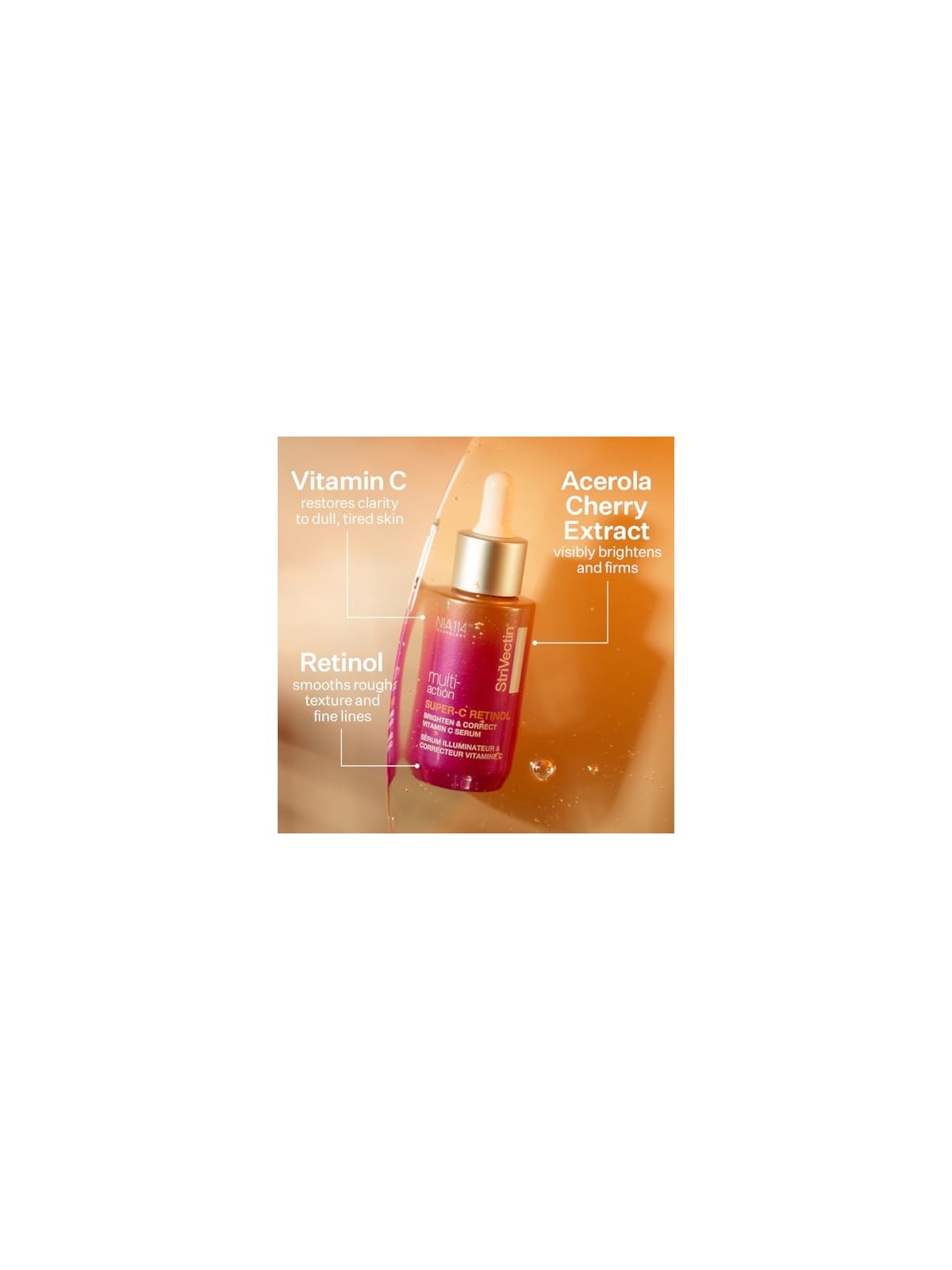 Siero Viso Strivectin Super-C Retinol Brighten & Correct 30ml
