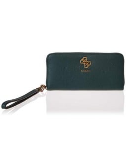 Guess Portafoglio Digitale SLG Large Zip Nero Unisex