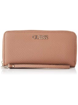 Portafoglio Guess Alby in Pelle SLG Beige Donna