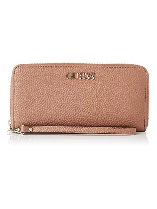 Portafoglio Guess Alby in Pelle SLG Beige Donna