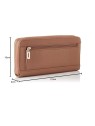 Portafoglio Guess Alby in Pelle SLG Beige Donna