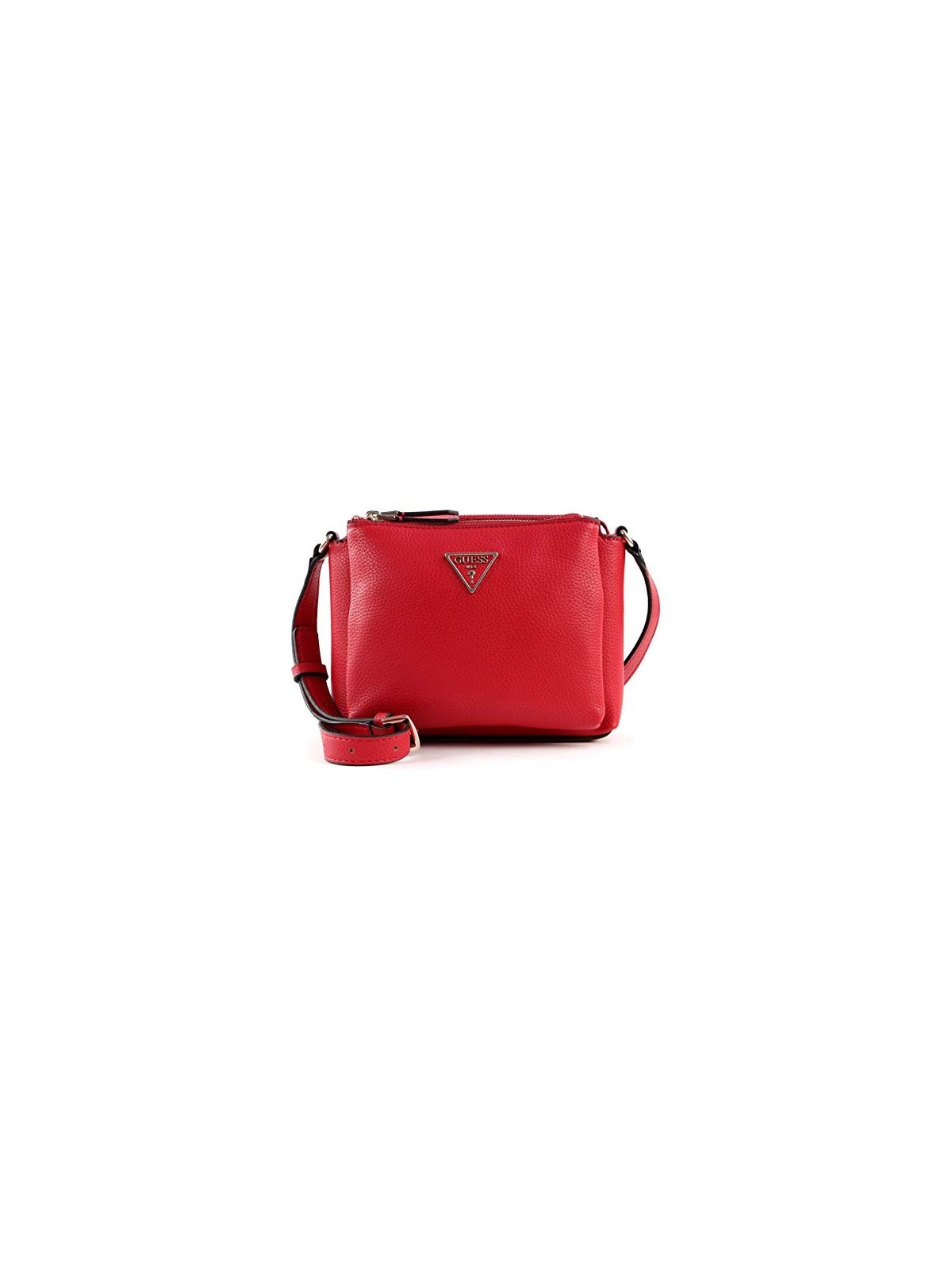 Guess Borsa a Tracolla in Pelle Becca Rossa Donna