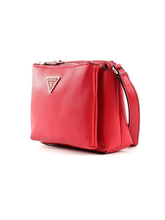 Guess Borsa a Tracolla in Pelle Becca Rossa Donna