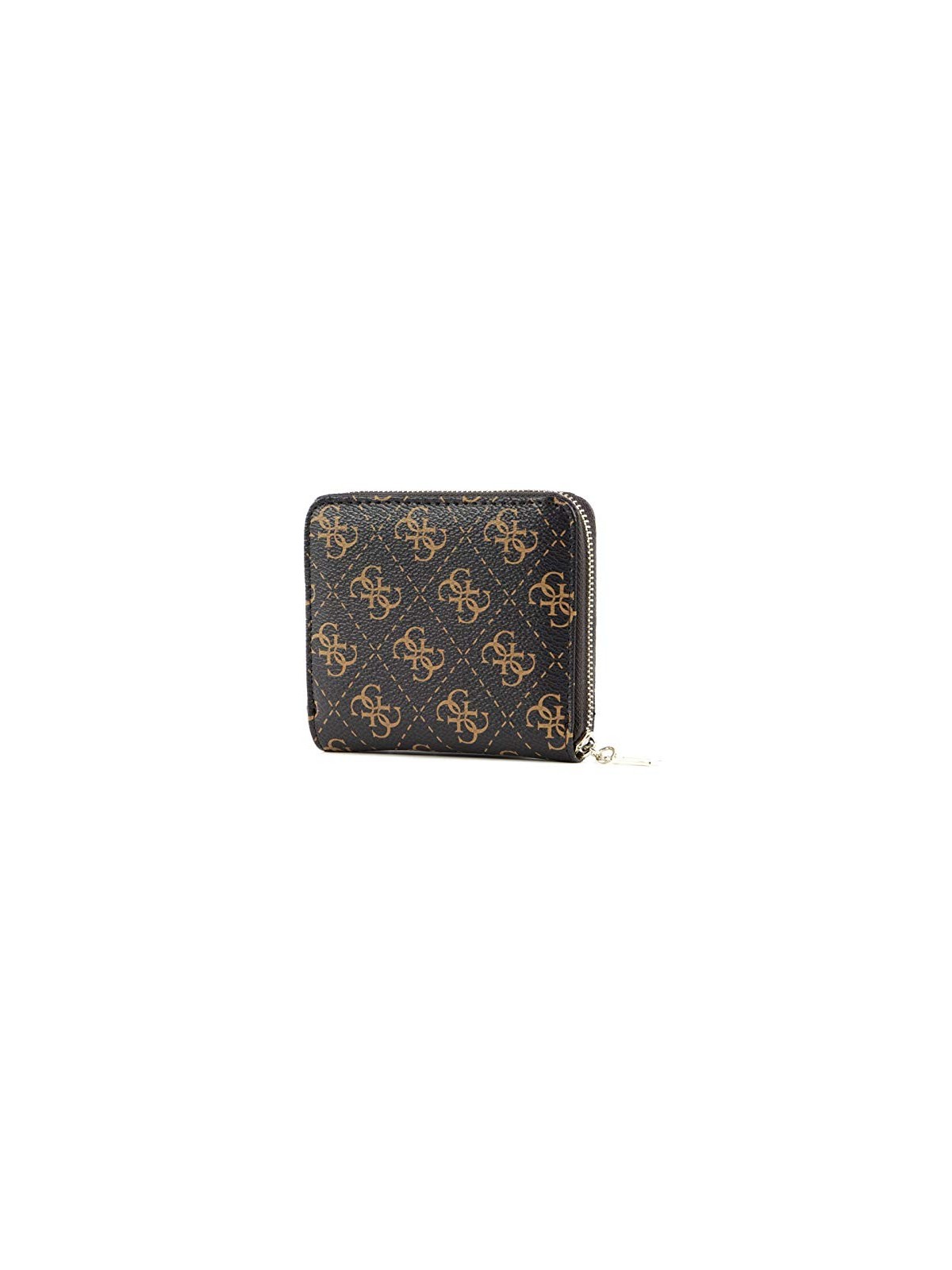 Portafoglio Guess Camy SLG Piccola Zip Marrone Donna