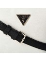 Guess Becca Borsa a Tracolla in Pelle Bianca Donna