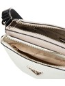 Guess Becca Borsa a Tracolla in Pelle Bianca Donna