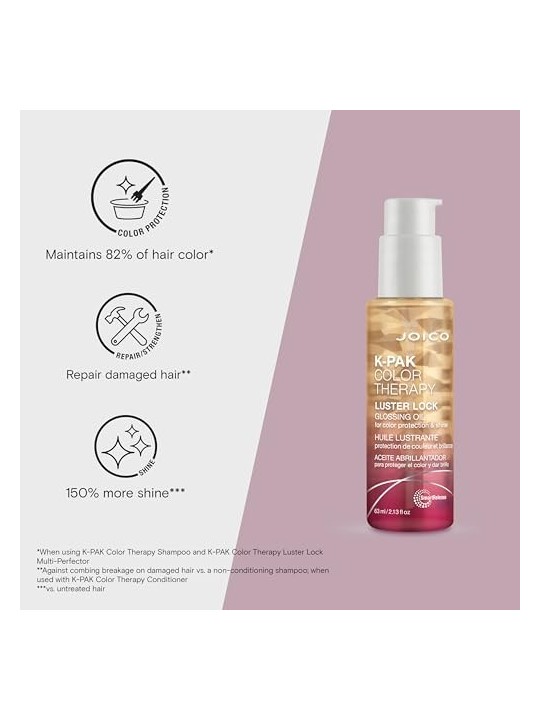 Joico KPak Color Therapy Lustre Lock Glossing Oil 63ml