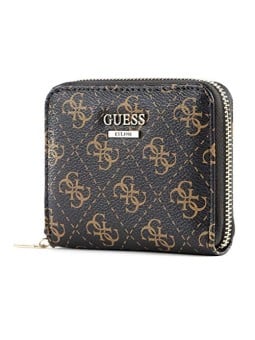 Guess Kamryn SLG Small Zip Brown Women's Wallet