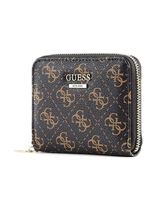 Guess Kamryn SLG Small Zip Brown Women's Wallet