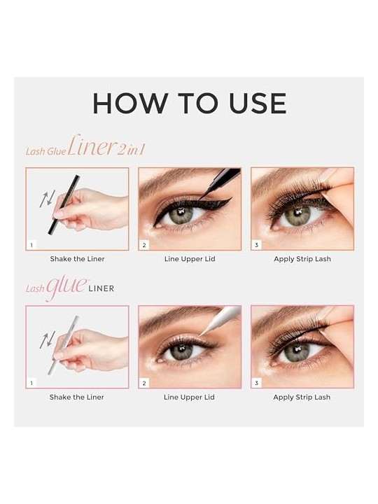 Kiss Lash Glue Liner Black 0.7ml