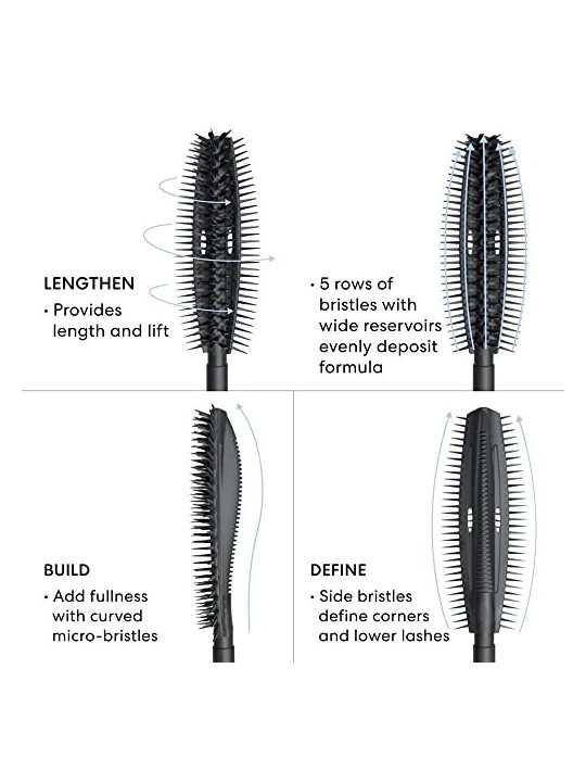Mascara BareMinerals Strenght & Lenght Serum-Infused 8ml Nero Estremo