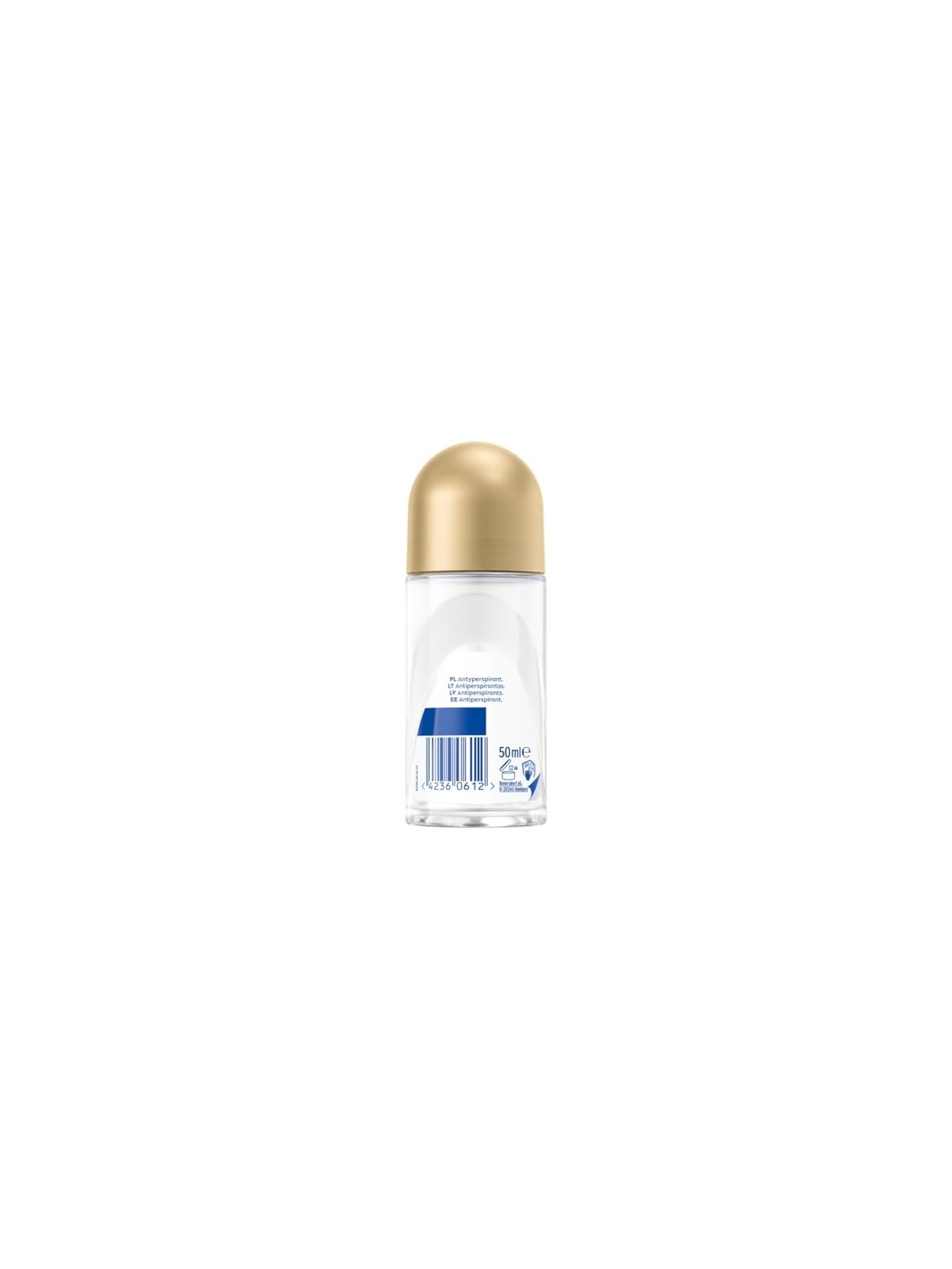 NIVEA BlackWhite Invisible Silky Smooth antitraspirante rollon 50ml