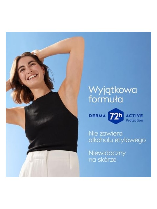 NIVEA Invisible BlackWhite antitraspirante rollon 48H Trasparente 50ml