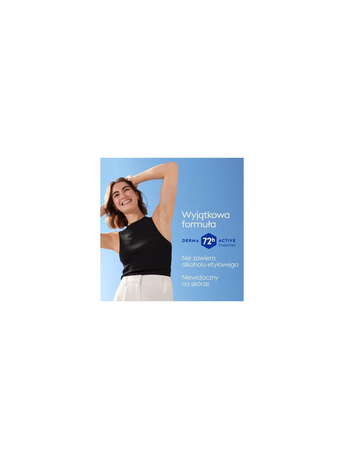 NIVEA Invisible BlackWhite antitraspirante rollon 48H Trasparente 50ml