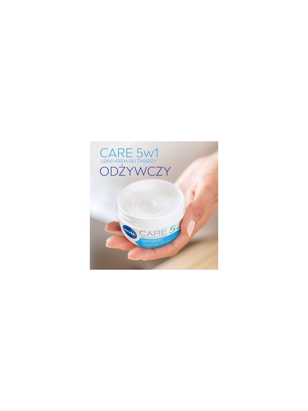 NIVEA Care 5in1 crema viso nutriente leggera 100ml