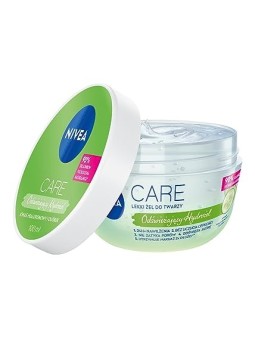 NIVEA Care Fresh Hybrid Gel crema viso gel per pelli grasse e miste con acido ialuronico 100ml
