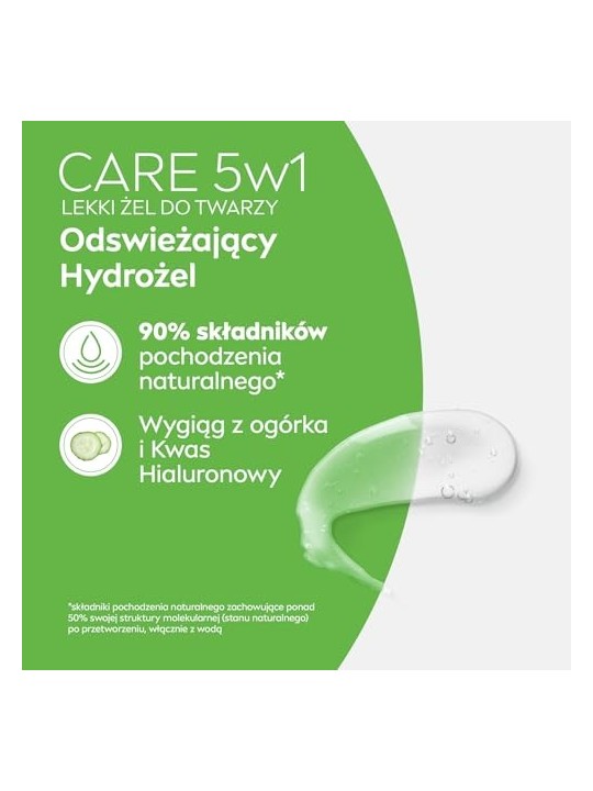 NIVEA Care Fresh Hybrid Gel crema viso gel per pelli grasse e miste con acido ialuronico 100ml