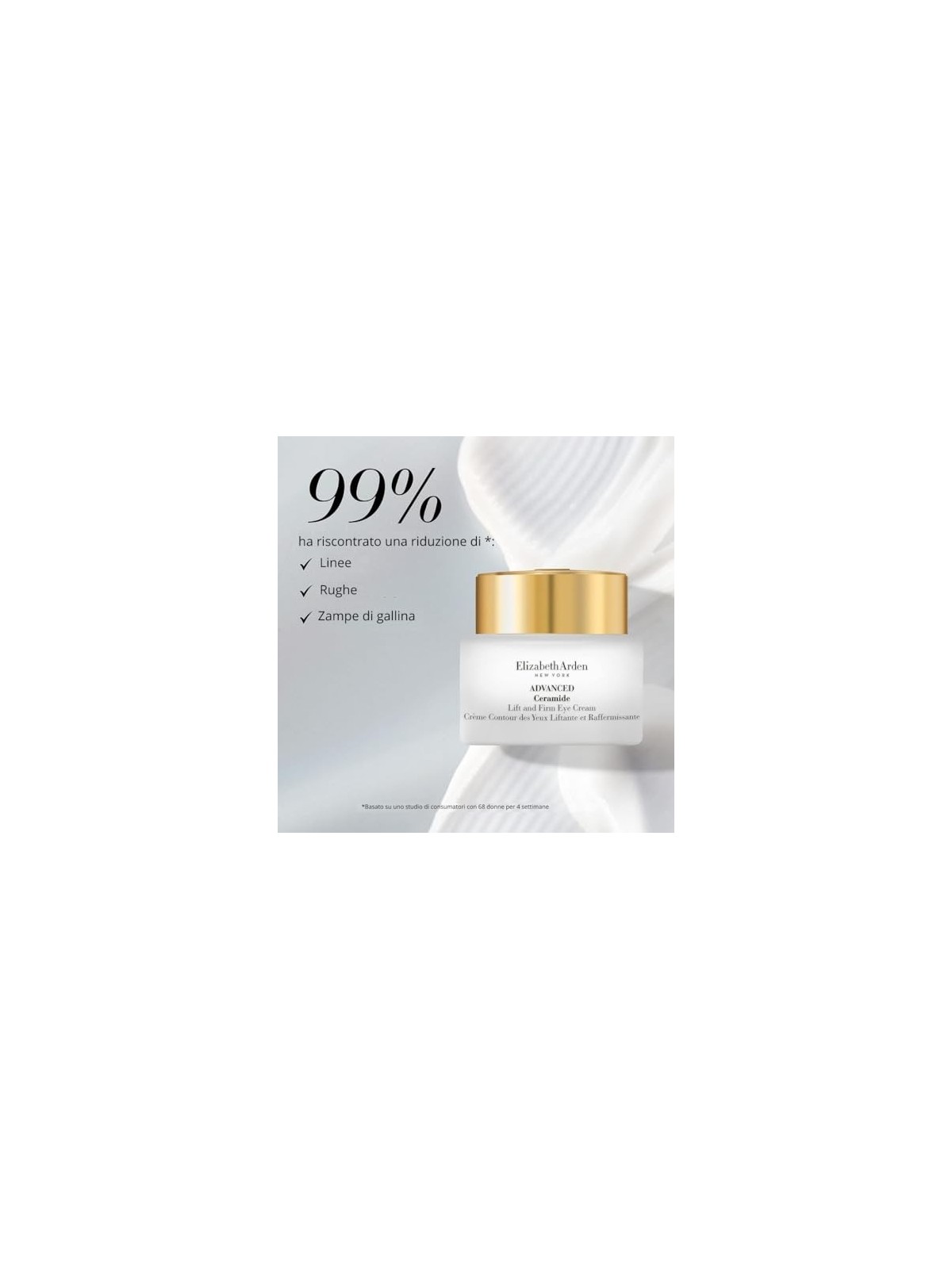Elizabeth Arden Crema viso lifting e rassodante Advanced Ceramide Lift and Firm Day Cream 50ml donna Elizabeth Arden www.essenze