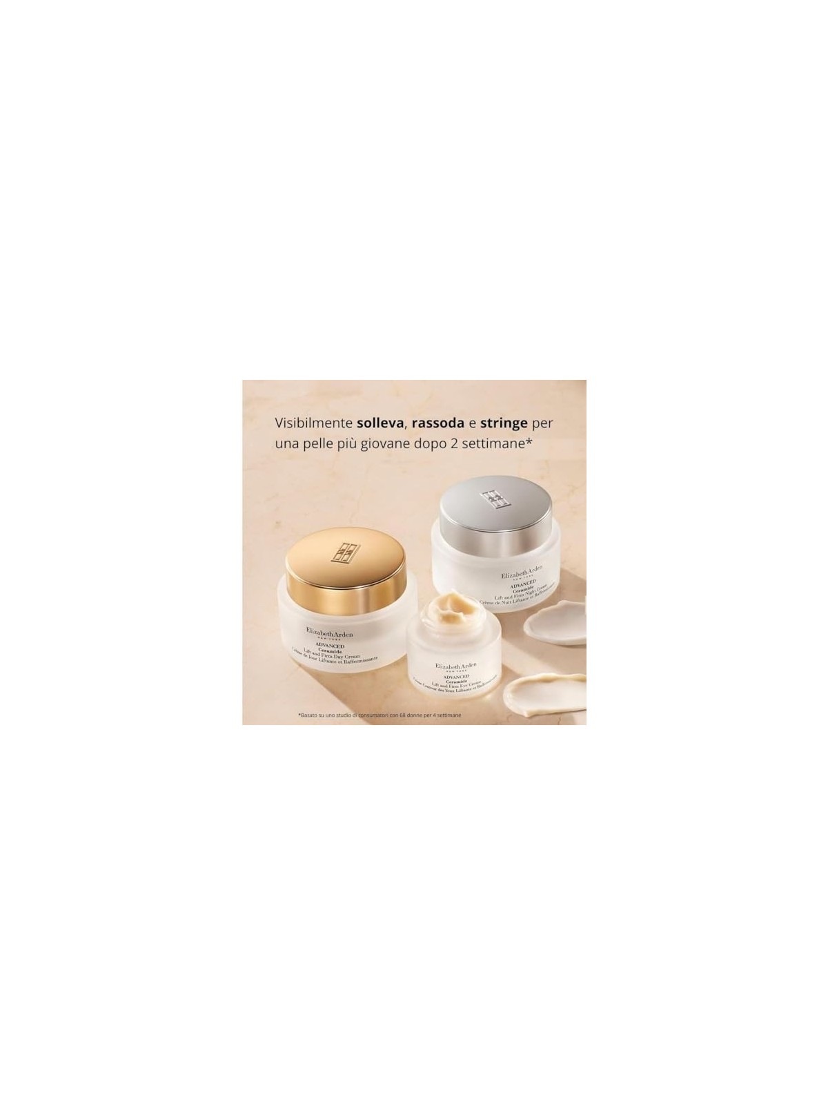 Elizabeth Arden Crema viso lifting e rassodante Advanced Ceramide Lift and Firm Day Cream 50ml donna Elizabeth Arden www.essenze